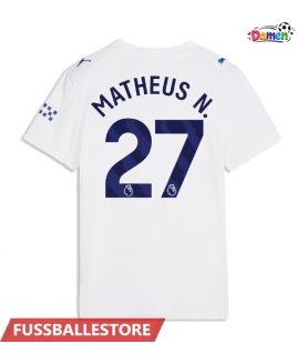 Günstige Manchester City Matheus Nunes #27 3rd trikot Damen 2026-27 Kurzarm